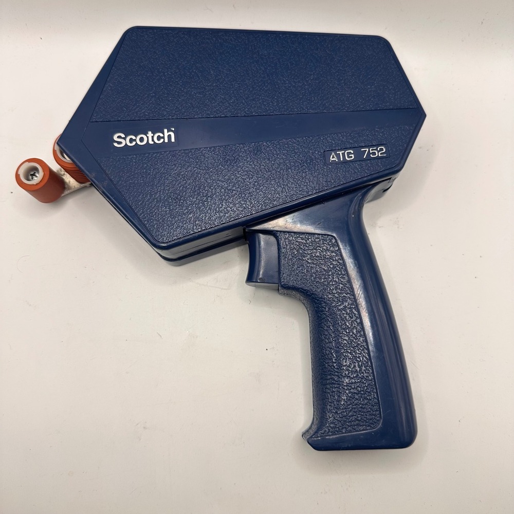 Scotch ATG 752 Adhesive Applicator Gun Blue Transfer Tape Dispenser Tool